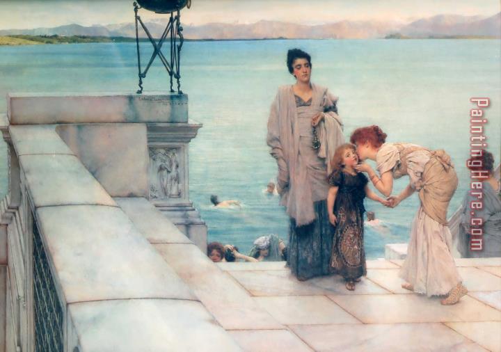 Sir Lawrence Alma-Tadema A Kiss